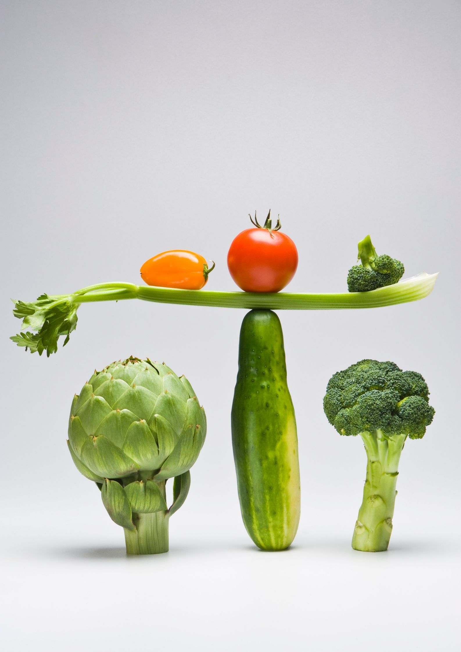 vegetables balancing